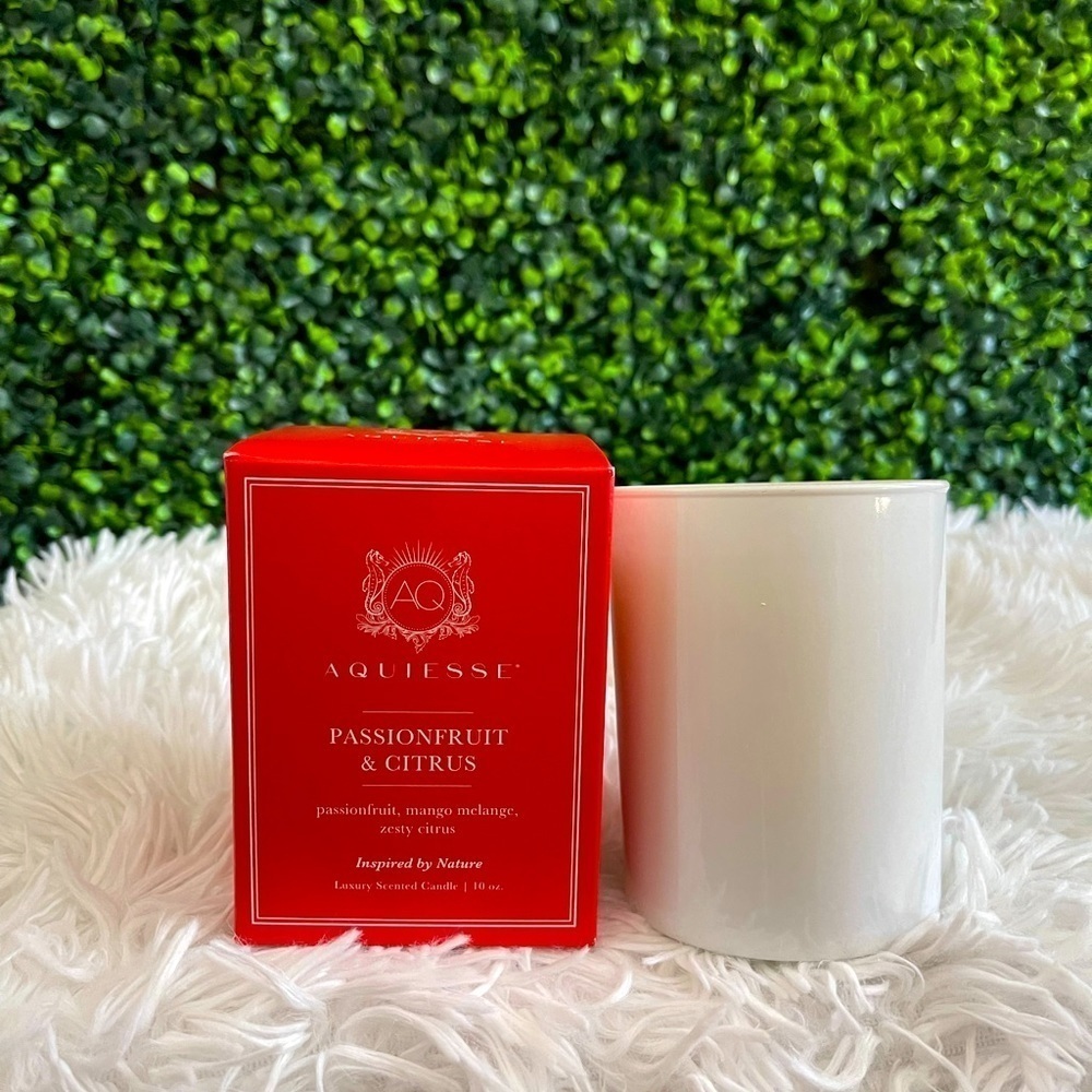 AQUIESSE Scented Candle - Passionfruit & Citrus